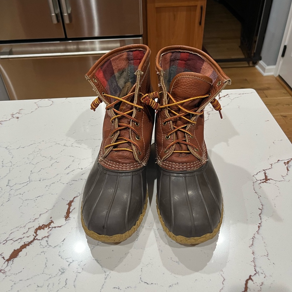 L.L. Bean Duck Boot with Flannel Lining Size 11 Men’s